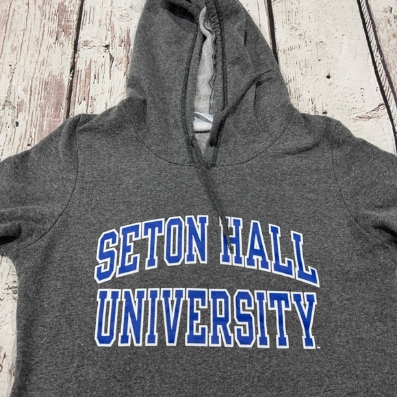 Women's Seton Hall University Pirates Champion Hoodie Sweatshirt - Picture 2 of 6